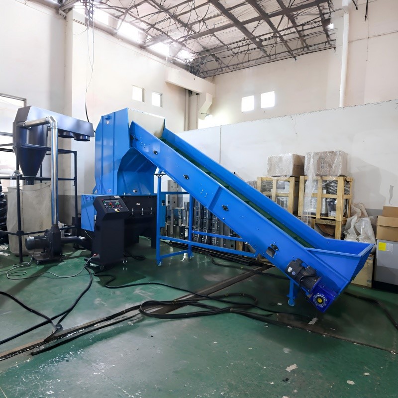 Malŝparo Plasta Crusher Maŝino